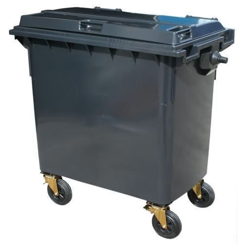 770L Litre Wheelie Waste Bin With Four Wheels