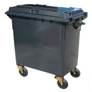770L Litre Wheelie Waste Bin With Four Wheels