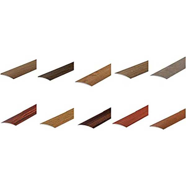 80mm Transition Strip Carpet Cover Door Floor Threshold Self-Adhesive Aluminium Wood Effect