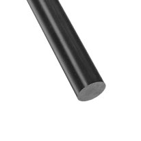 Acetal Round Plastic Rod Black - 16mm Dia