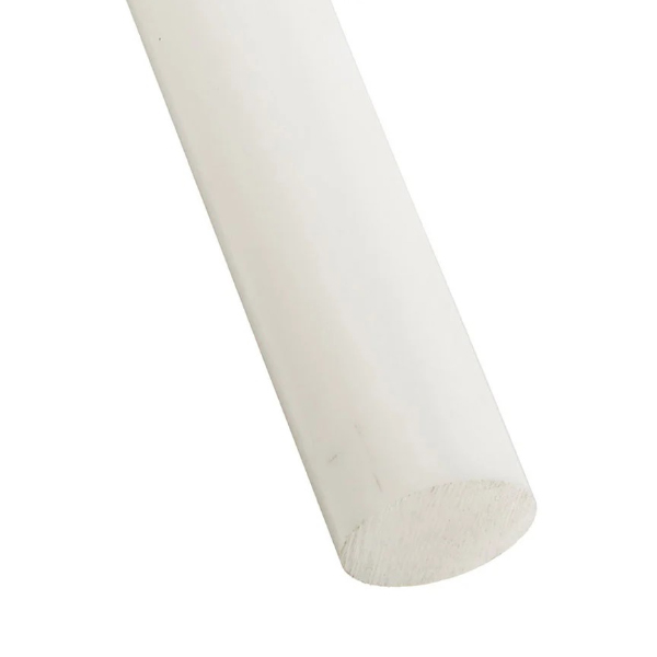Acetal Round Plastic Rod (Natural) – 50mm Diameter Durable Rod