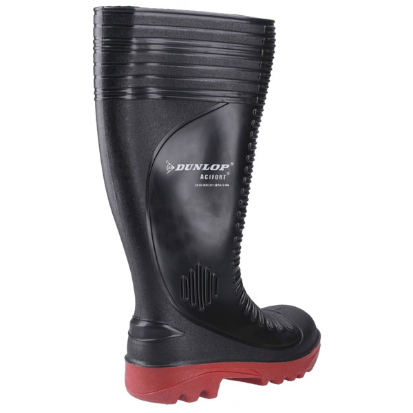 Acifort Ribbed Safety Wellington Boots