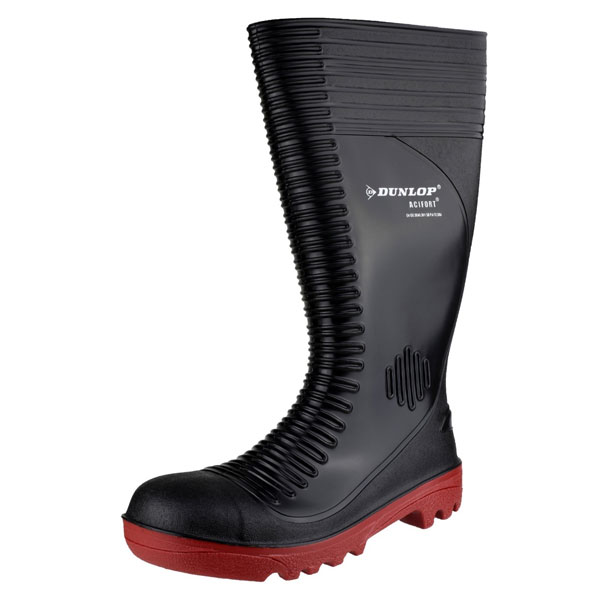 Acifort Ribbed Safety Wellington Boots