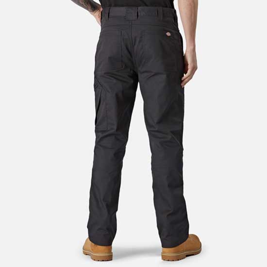 Action Flex Black Utility Trousers