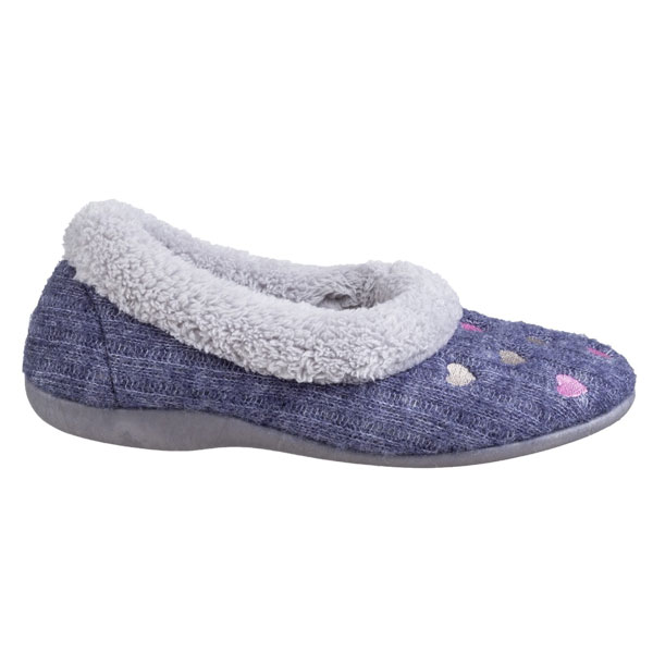 Alaska Warm Knit Fleece House Shoes