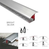 Adjustable Aluminium T Bar Door Threshold Trim Easy Clip