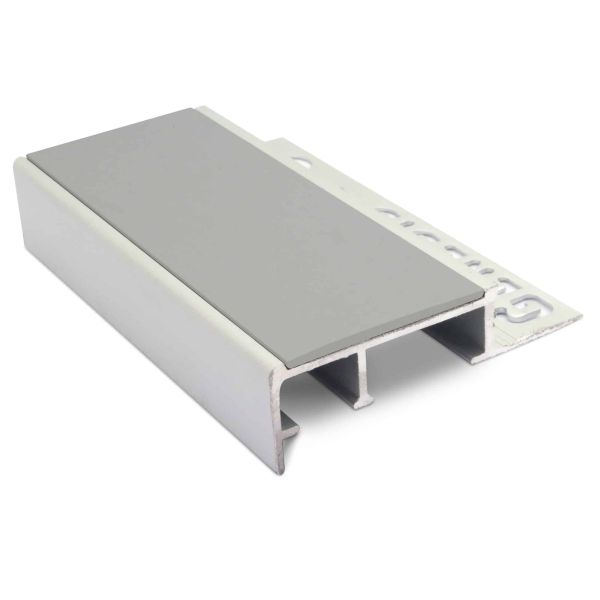 Aluminium Retro Fit Self Adhesive 25mm x 10mm Non Slip Stair Nosing