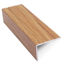 Aluminium Retro Fit Self Adhesive 25mm x 10mm Non Slip Stair Nosing