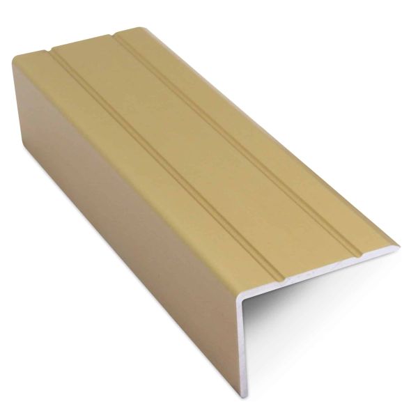 Aluminium Retro Fit Self Adhesive 25mm x 10mm Non Slip Stair Nosing