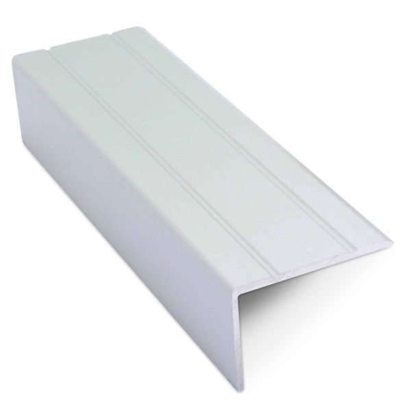 Aluminium Retro Fit Self Adhesive 25mm x 10mm Non Slip Stair Nosing