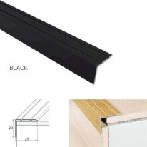 Aluminium Stair Nosing For Stairs Edge Protection Self Adhesive