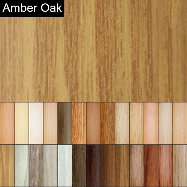 Aluminium Wood Effect Door Bar Threshold 2mm Thick Floor Edge Trim