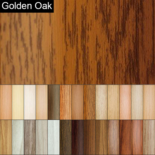 Aluminium Wood Effect Door Bar Threshold 2mm Thick Floor Edge Trim