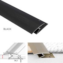 Aluminium Z Profiles For Joining Carpet to Wood Aluminium