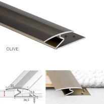 Aluminium Z Profiles For Joining Carpet to Wood Aluminium