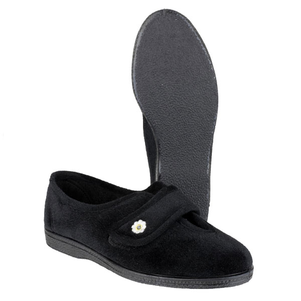 Andrea Easy-Fit Touch Slipper