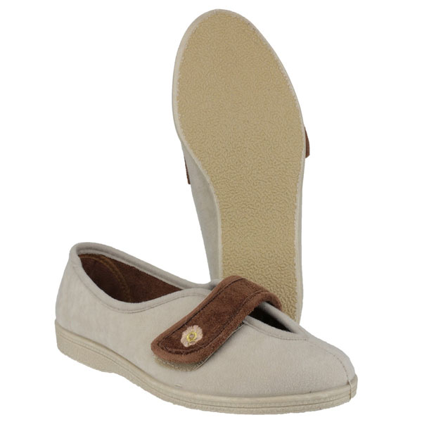 Andrea Easy-Fit Touch Slipper