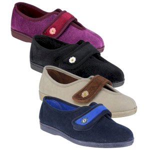 Andrea Easy-Fit Touch Slipper