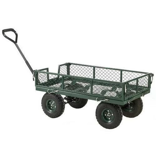 Anti-Friction Turntable Garden Trolley Cart- Waterproof Transport Trolley