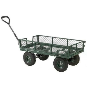 Anti-Friction Turntable Garden Trolley Cart- Waterproof Transport Trolley