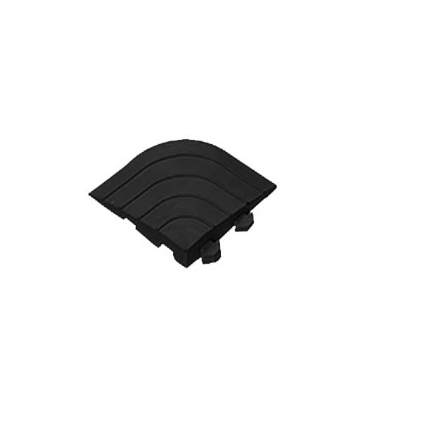 Anti-Slip Durable Loose Lay Rubber Tile with Accessories 