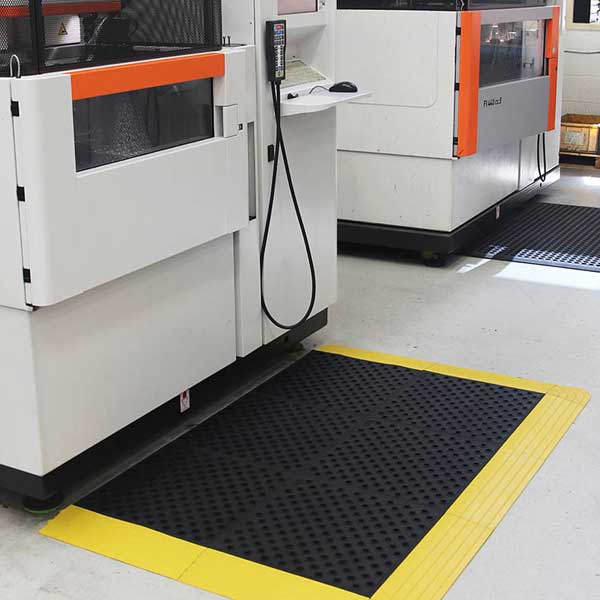 Anti-Slip Durable Loose Lay Rubber Tile with Accessories 