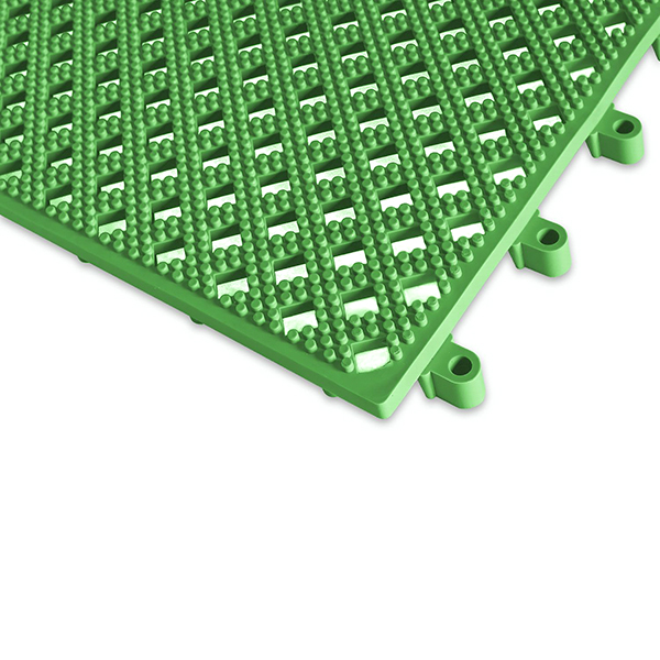 Anti Slip Interlocking PVC Deck Floor Tiles Safety Comfort Mat