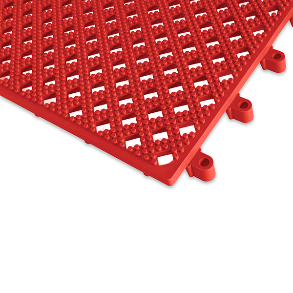 Anti Slip Interlocking PVC Deck Floor Tiles Safety Comfort Mat