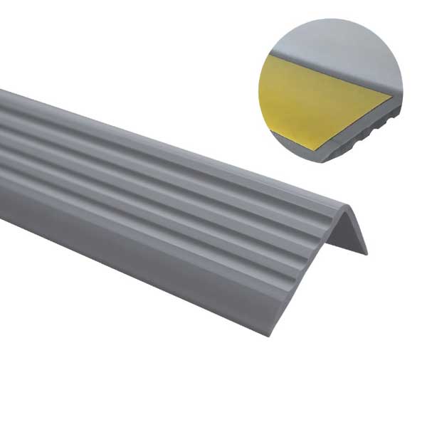 Anti Slip Stair Nosing 30mm x 27mm Rubber Angle Step Edge Bullnose Stair Nosing