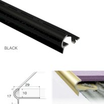 Anti-Slip Stair Nosing Edge Trim Step Edging For Tiles - 29mm x 17mm