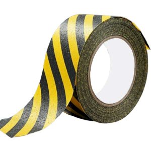 Antislip Tape Self Adhesive Safety Hazard Warning Black & Yellow