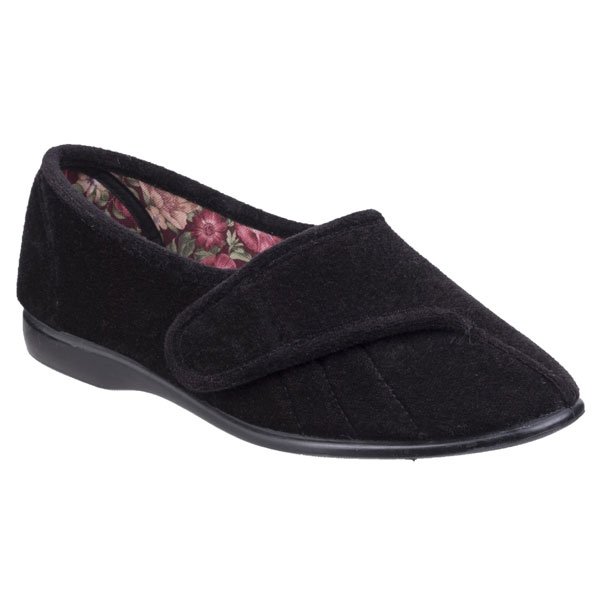Audrey Easy Touch Fastening Slipper