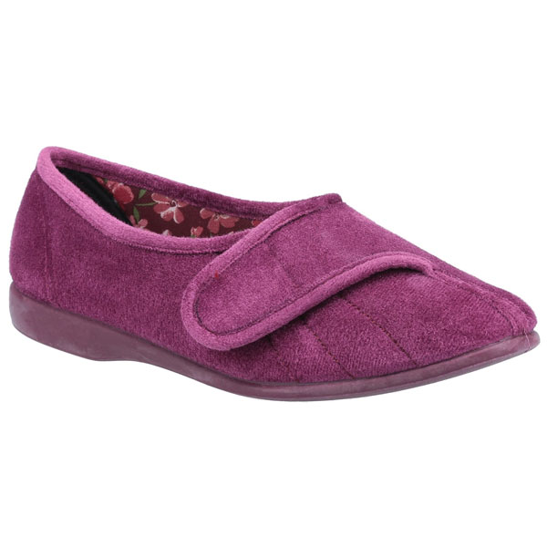 Audrey Easy Touch Fastening Slipper