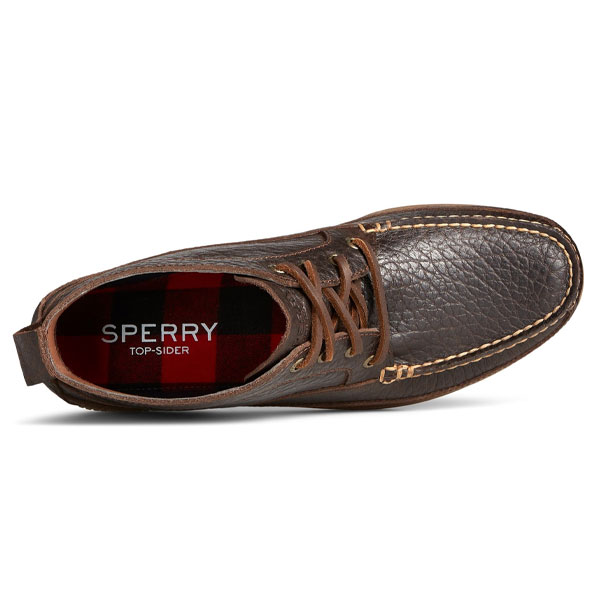 Authentic Original – Tumbled Leather Boat Chukka Boots
