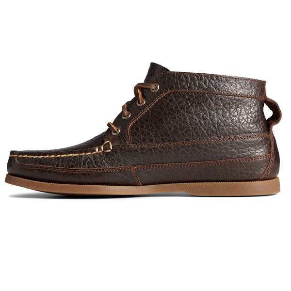 Authentic Original – Tumbled Leather Boat Chukka Boots
