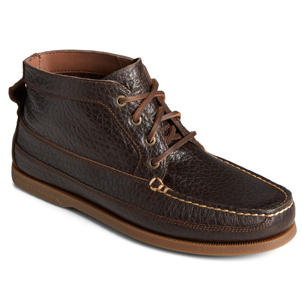 Authentic Original – Tumbled Leather Boat Chukka Boots