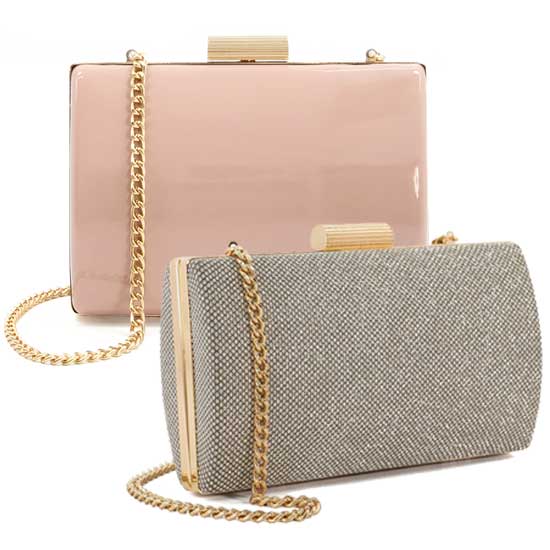 Belleview Clutch Classic Box Bag for Parties