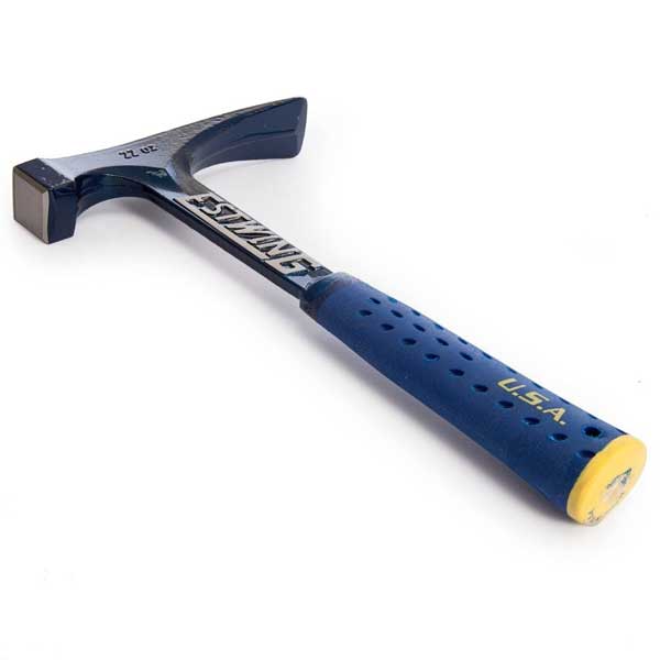 Big Blue Brick Shock-Resistant Grip Hammer 22oz