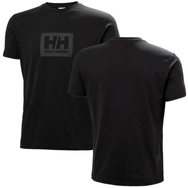 Black HH Box Tee 2.0 Cotton Comfort
