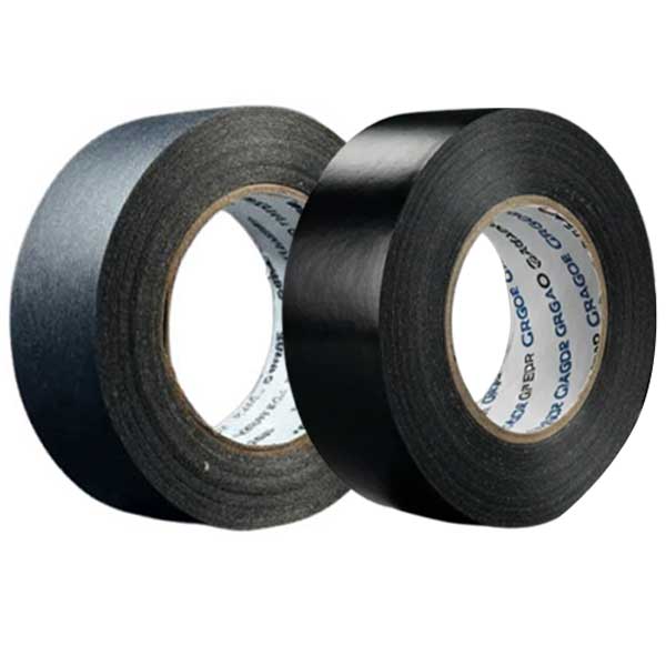 Black Pro Grade Gaffer Tape Peelable Low Tack 