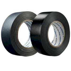 Black Pro Grade Gaffer Tape Peelable Low Tack 