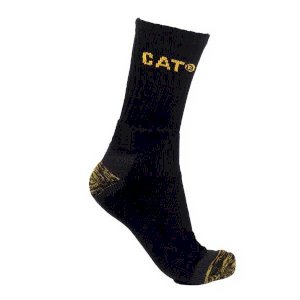 Black Work Sock Cushioned Comfort 3 Pair Pack