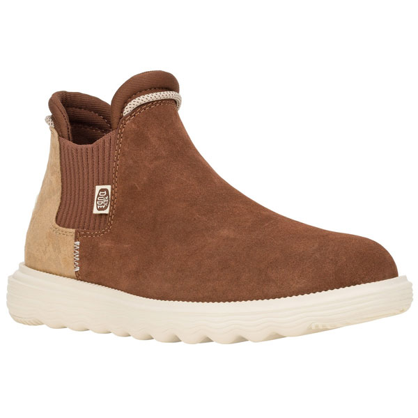 Branson Flexible Fit Lightweight Suede Boots