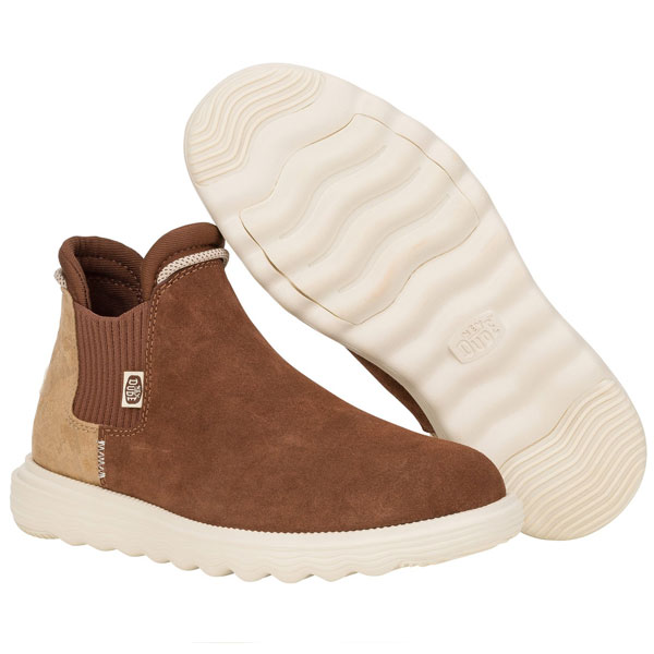 Branson Flexible Fit Lightweight Suede Boots