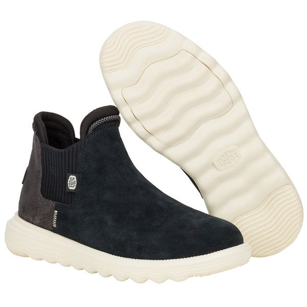 Branson Flexible Fit Lightweight Suede Boots