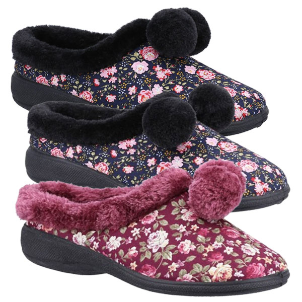Buzzard Cushioned House Mule Slipper
