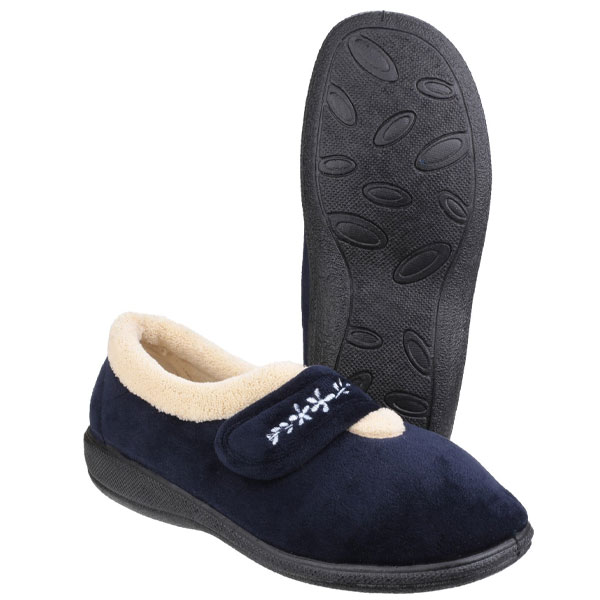 Capa Ladies Memory Foam Slipper