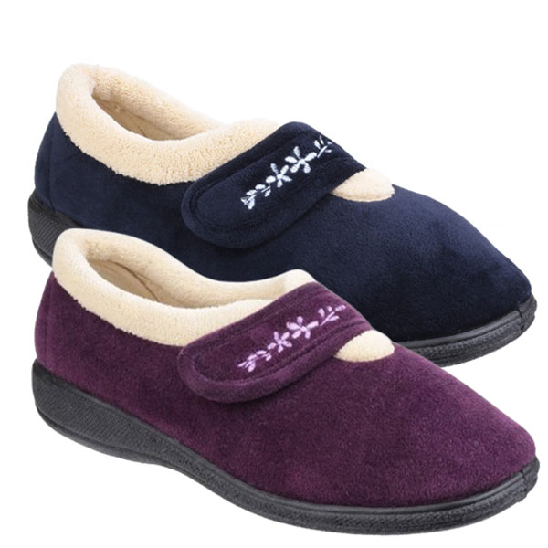 Capa Ladies Memory Foam Slipper