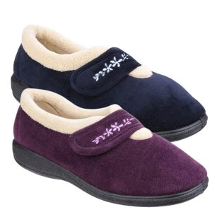Capa Ladies Memory Foam Slipper