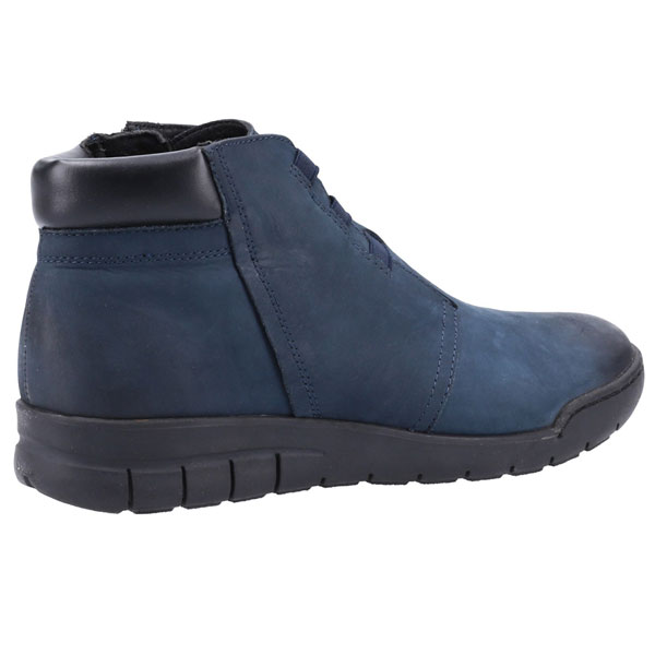 Carmen Leather Zip Ankle Boot for Women
